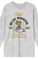 Pabst Blue Ribbon 1844 Long Sleeve T-Shirt