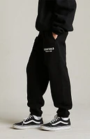 Fear of God Essentials Kids Black Fleece Sweatpants