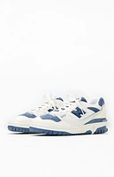New Balance White & 550 Sneakers