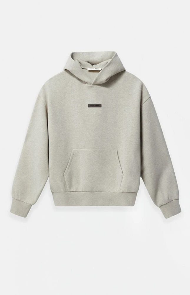 Fear of God Essentials Heather Stone Classic Fleece Hoodie