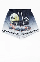 Prism Racing Checkered Mesh Shorts