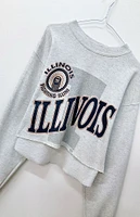 GOAT Vintage Fighting Illini Crop Sweatshirt