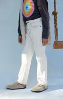 PacSun Kids Eco Off White Straight Leg Jeans