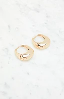 John Galt Gold Hoop Earrings