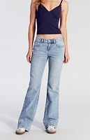 Pacsun Jade Low Rise Star Bootcut Jeans