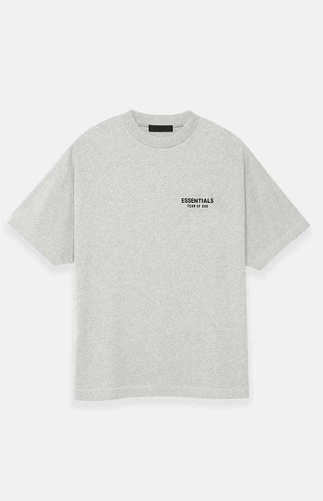 Fear of God Essentials Light Heather Grey Crew Neck T-Shirt