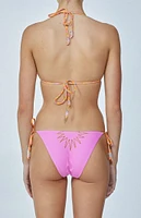 It's Now Cool Sun Sequin '90s Tie Side Bikini Bottom