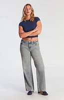 Pacsun Casey Tint Low Rise Baggy Jeans Medium Indigo