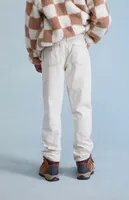 PacSun Kids Eco Off White Straight Leg Jeans