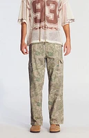 Pacsun Tree Camo Baggy Cargo Jeans