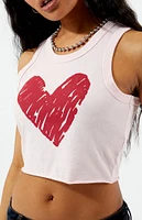 PS / LA Heart Tank Top