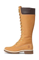 Timberland Women's Wheat Premium 14inch Lace-Up Waterproof Boots