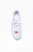 Reebok Women's White Red Navy Club C Revenge Sneakers