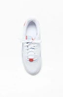 Reebok Women's White Red Navy Club C Revenge Sneakers