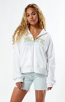 PacSun Pacific Sunwear Raglan Zip Up Hoodie