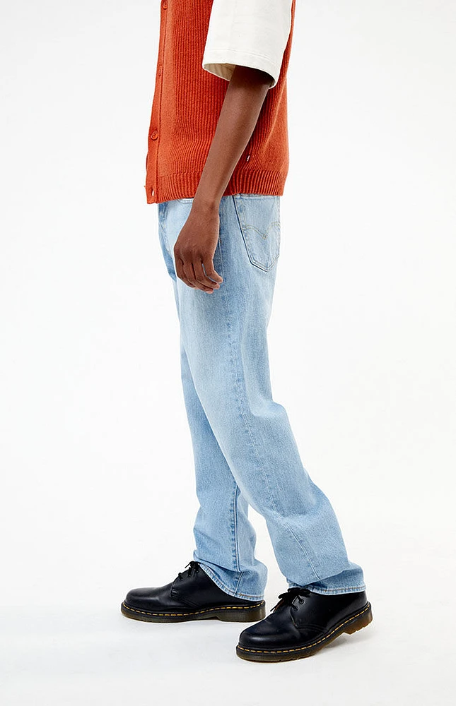 Levi's Light Indigo Blue 501 Original Fit Jeans