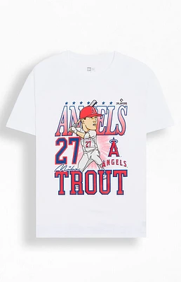 New Era LA Angels Trout Caricature T-Shirt