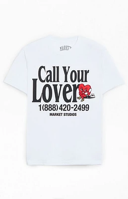 Market Call Your Lover T-Shirt