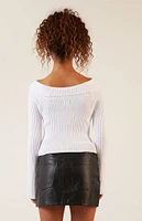 LA Hearts Lane Off-The-Shoulder Sweater