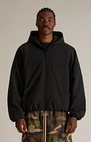 Fear of God Essentials Black Military Hooded Jacket