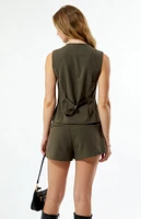 WEWOREWHAT Mini Suiting Skort