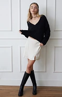 LA Hearts Snug V-Neck Sweater