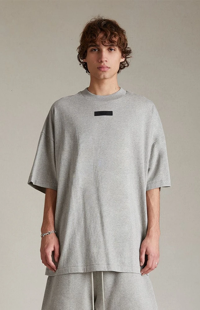 Fear of God Essentials Dark Heather Oatmeal T-Shirt