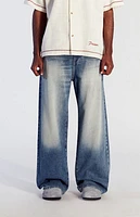 Pacsun Dark Indigo Tinted Extreme Baggy Jeans