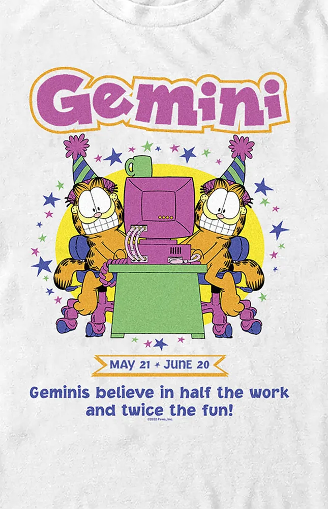 Gemini Garfield T-Shirt