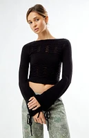 LA Hearts Marissa Knit Sweater