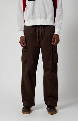 PacSun Brody Brown Cotton Cargo Pants