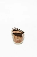 Birkenstock Tan Kyoto Slide Sandals