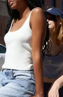 John Galt White Beyonca Tank Top