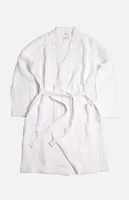 Happy Place Organic White Gauzy Robe