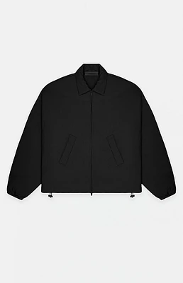 Fear of God Essentials Women's Black Shell Bomber Jacket