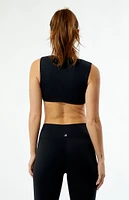 WEWOREWHAT Active Twist Front Sports Bra