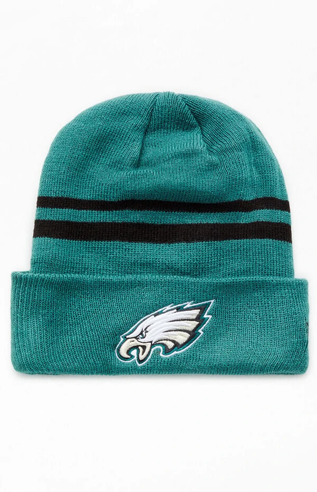 New Era Philadelphia Eagles Striped Beanie