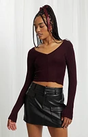 Beverly and Beck Eco Katrina V-Neck Sweater