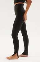 PAC 1980 WHISPER Active Side Slit Crossover Yoga Pants