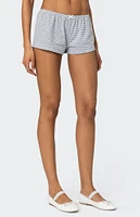 Edikted Astor Striped Shorts