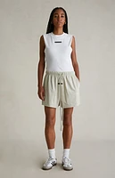 Fear of God Essentials Women's Cloud White Tri-Blend Bodysuit