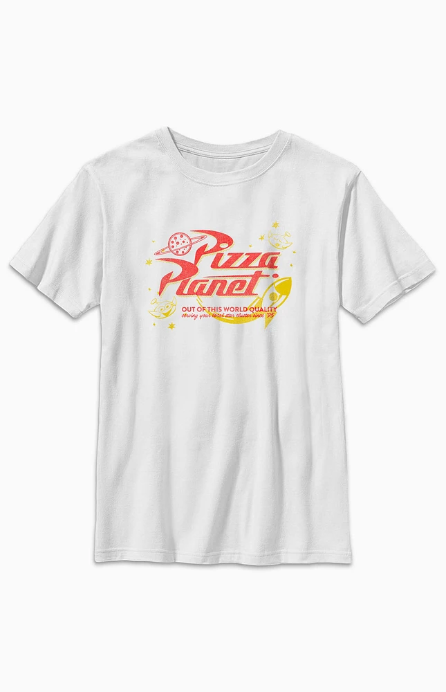 Kids Toy Story Retro Pizza Planet T-Shirt