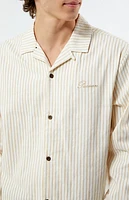 Pacsun Long Sleeve Stripe Camp Shirt