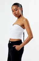 Est. PAC 1980 Aria Pointelle Tube Top