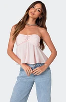 Edikted Starfish Strapless Top