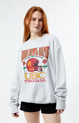 Champion x Rose Bowl USC Crew Neck Sweatshirt