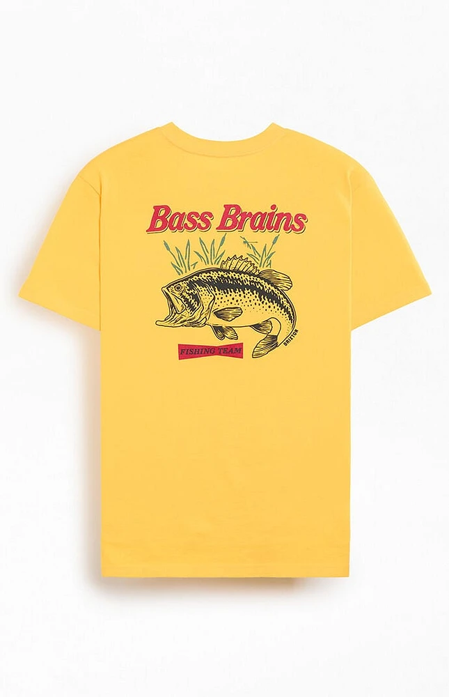 Brixton Bass Brains Fishing Team T-Shirt