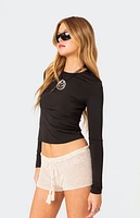 Edikted Tay Long Sleeve Top
