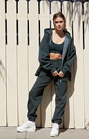 John Galt Green Full Zip Hoodie