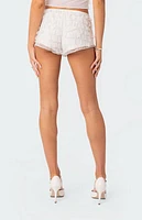 Edikted Julianna Ruffle Shorts